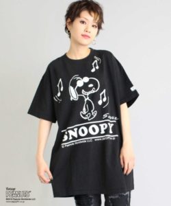 SNOOPYルーズTワンピ３