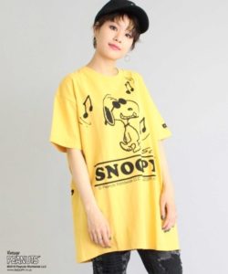 SNOOPYルーズTワンピ４