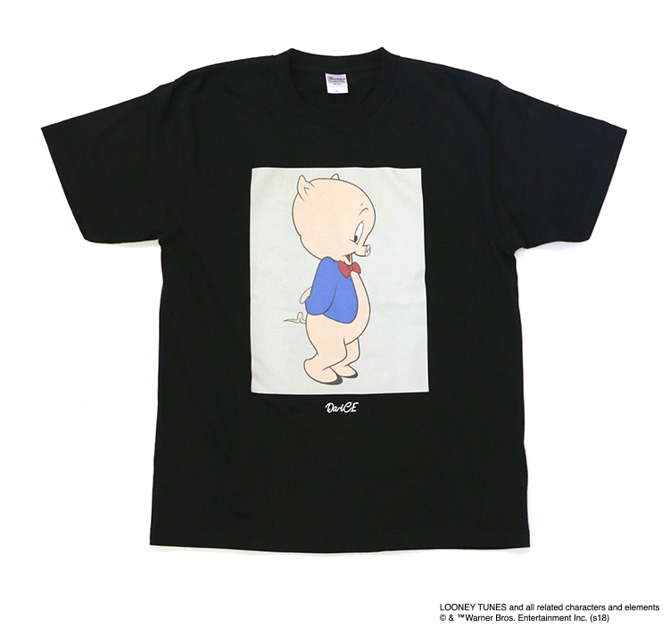 大野雄大×ポーキー・ピッグ×SPINNSコラボTシャツ2