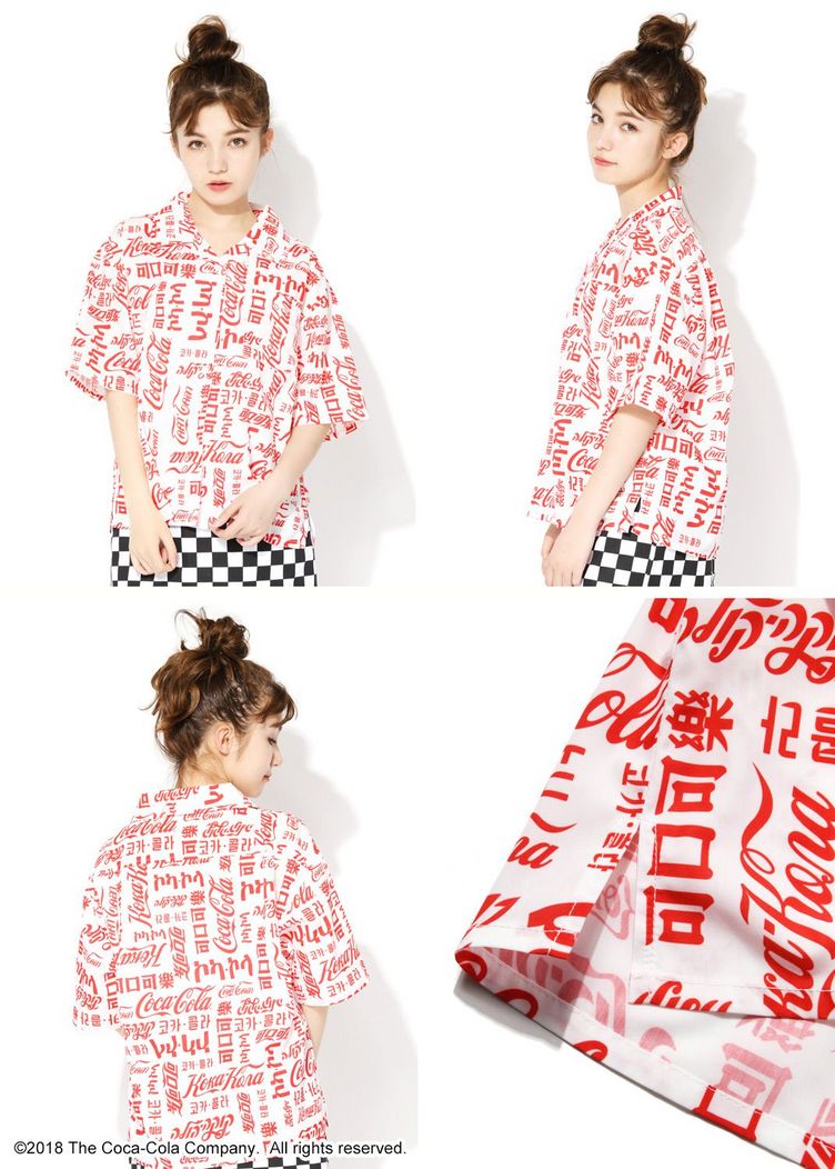 コーラ2アロハシャツ