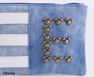 ミストゥーラ　スタッズ　ポーチ　スタッズ