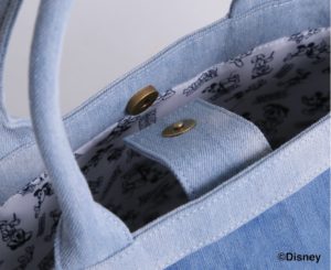 ミストゥーラ　スタッズ2WAYトート　ボタン