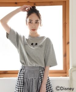 コットンスラブ MICKEY BIGTシャツ３