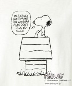 コットンスラブ PEANUTS Tシャツ５