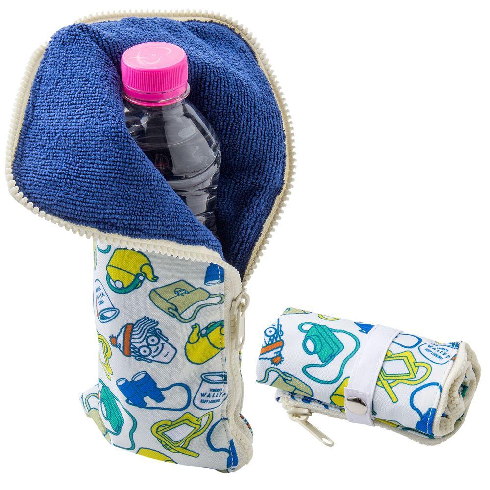 マイクロファイバー付きマルチポーチ