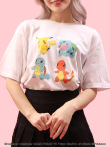 ポケモンプリントTシャツ２