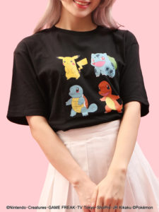 ポケモンプリントTシャツ３