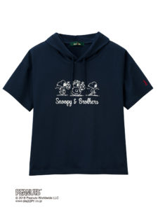 Ｔシャツ　フード付き（スヌーピー）２