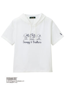 Ｔシャツ　フード付き（スヌーピー）３