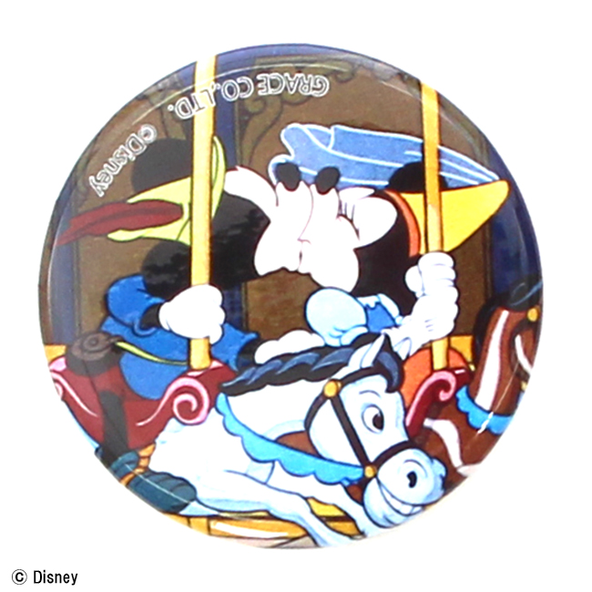 ミッキー 90周年 缶バッジ