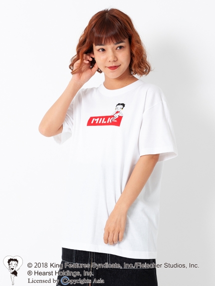 MILKFED. X Betty Boop(TM) S/S TEE
