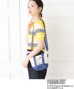 【PEANUTSコラボ】スヌーピーミニランチバッグ２