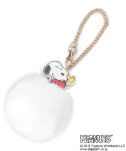 【PEANUTSコラボ】スヌーピー ポンポンチャーム２