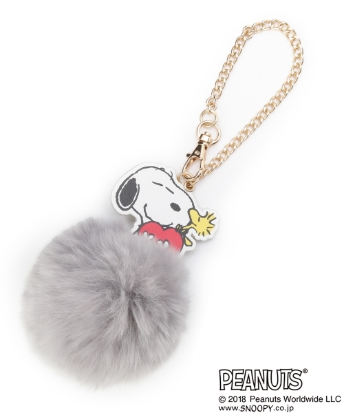 【PEANUTSコラボ】スヌーピー ポンポンチャーム