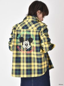 チェックシャツ２