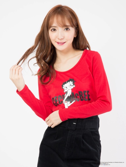 【Betty Boop™】ロンT