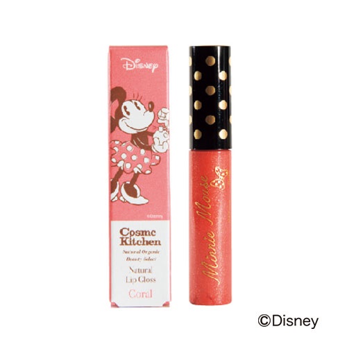 【Disney】リップグロス（CORAL）