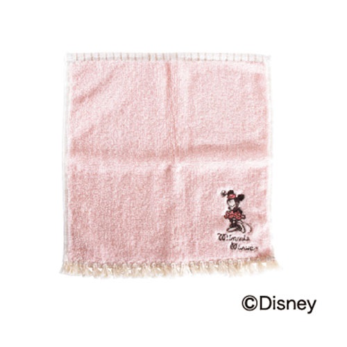 【Disney】ミニタオル（ピンク）