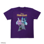 ヘラクレス　ハデス、ペイン&パニック　Tシャツ　パープル