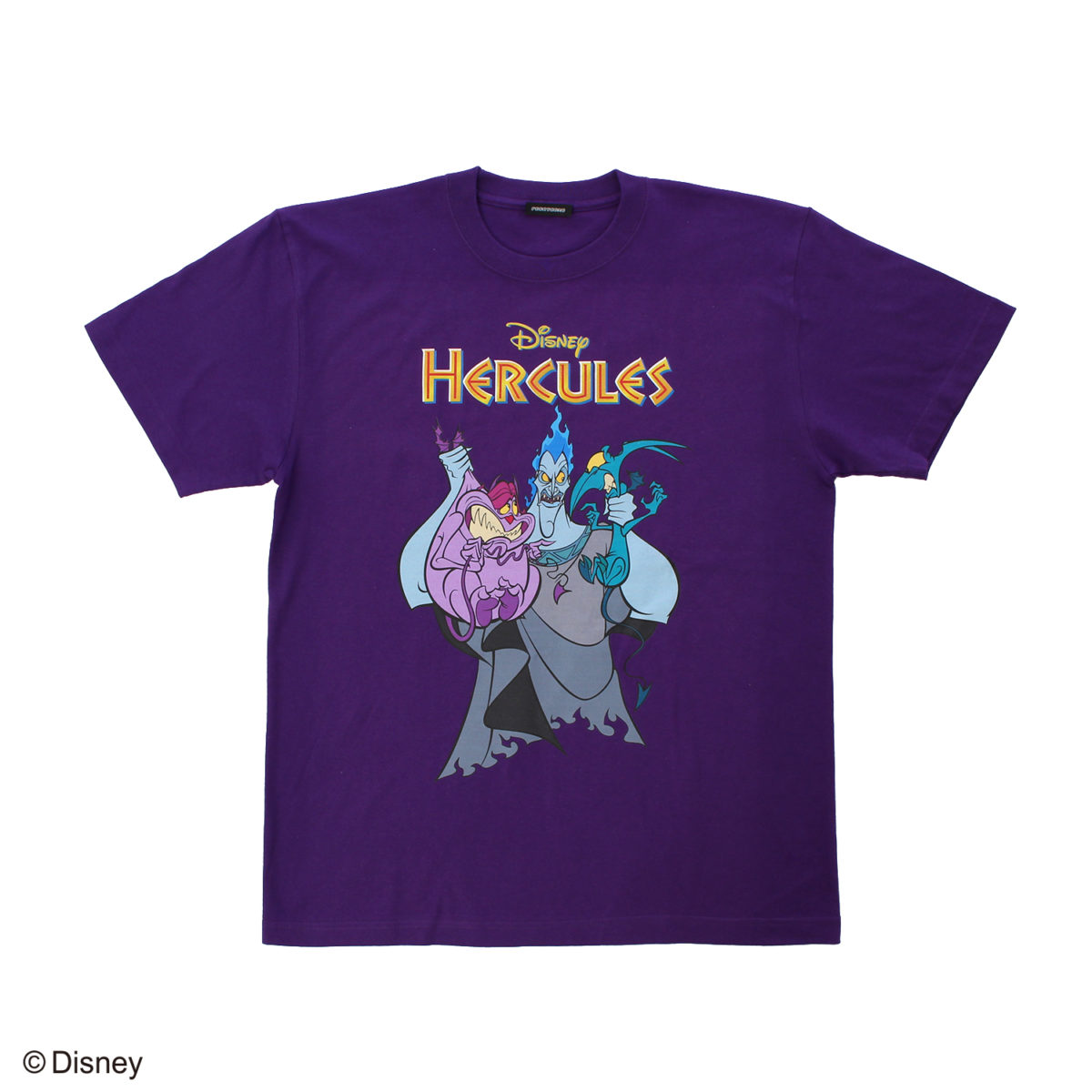 ヘラクレス　ハデス、ペイン&パニック　Tシャツ　パープル
