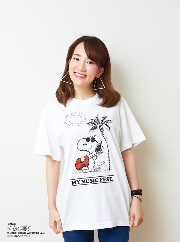 SS18×SNOOPY -MY MUSIC FEST.(ホワイト)