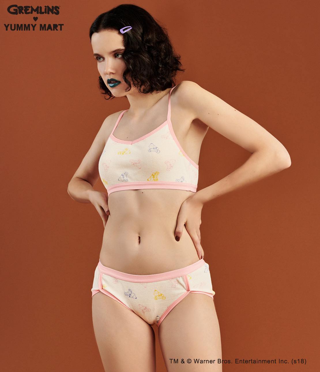 YM グレムリンワッフルブラレットセット