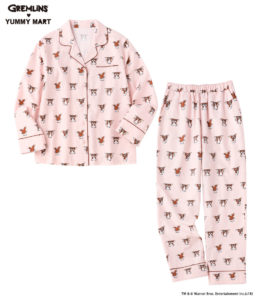 YM　グレムリンフランネルプリントパジャマ２