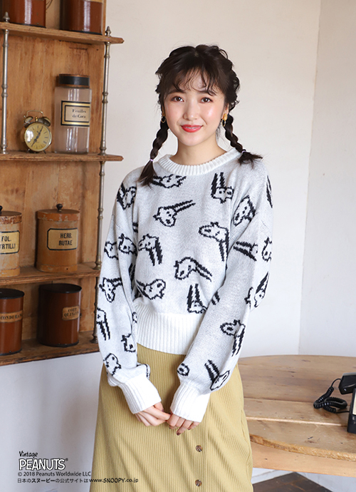 スヌーピーニット