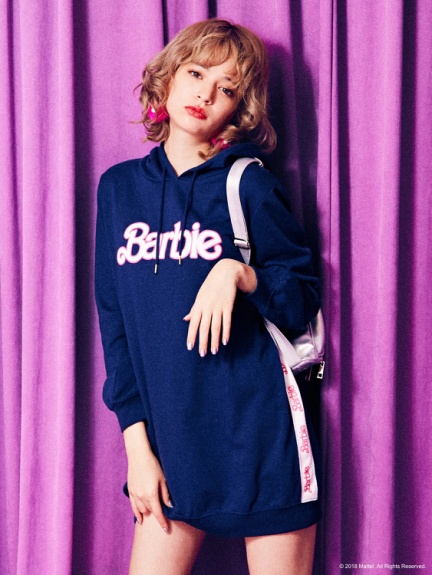 バービー ラインナップパーカーチュニック