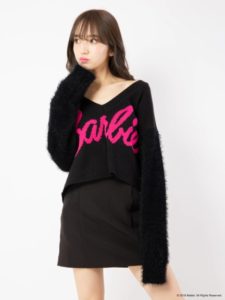 バービー ラインナップVネックニット３
