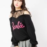 バービー ラインナップ レイヤード風トップス黒