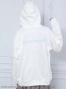 シナモロールビッグパーカー３