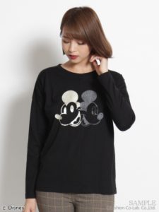 ミッキーマウス カットソー３