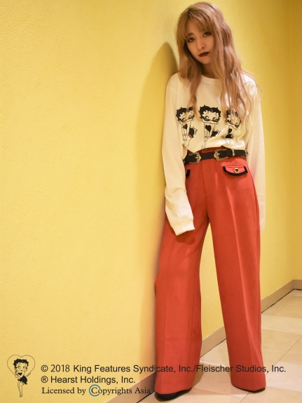 Lady ロングTシャツ差し替え