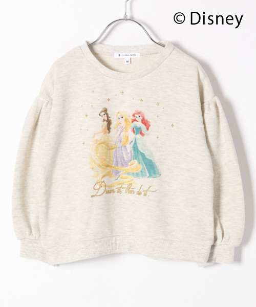 【キッズ】Disneyプリンセススウェット