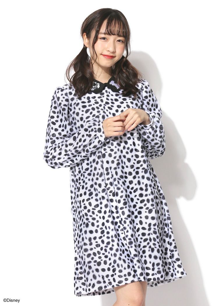 101匹わんちゃん/襟付きワンピース