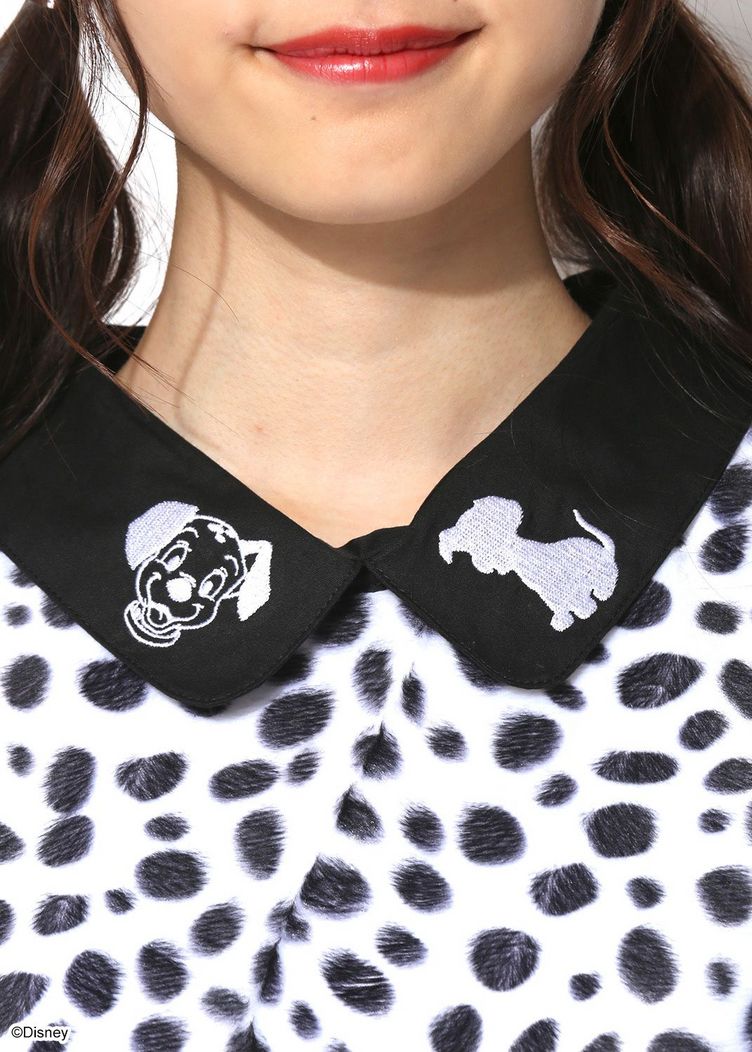 101匹わんちゃん/襟付きワンピース3