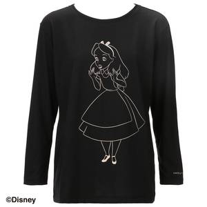 “Alice in Wonderland” コレクション 8分袖トップ1