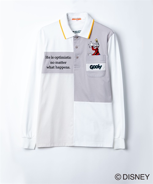 長袖ポロシャツ/グーフィー