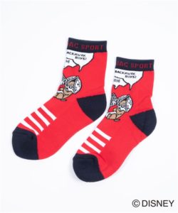 レディース　底パイルソックス/チップ&デール３