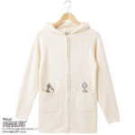 スヌーピー PEANUTS モコモコパーカー３