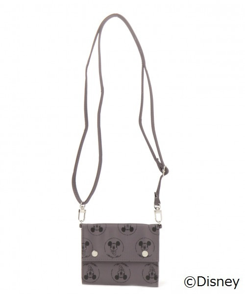 ミッキー／二つ折り財布