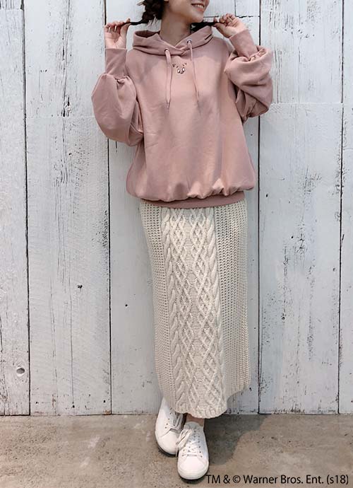 ルーニー・テューンズ/ビッグシルエットパーカー３