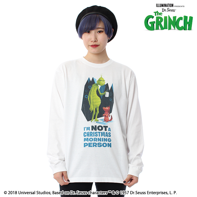 【グリンチ】グリンチ　ロングスリーブTシャツ
