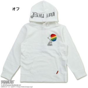 キッズ　スヌーピープルパーカー（ファンキー）