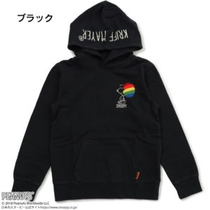 キッズ　スヌーピープルパーカー（ファンキー）3