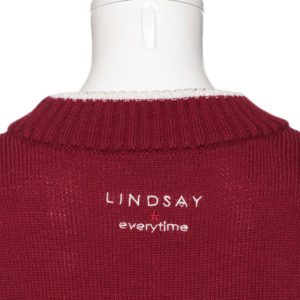 PEANUTSコラボ袖ラインスヌーピーニット5