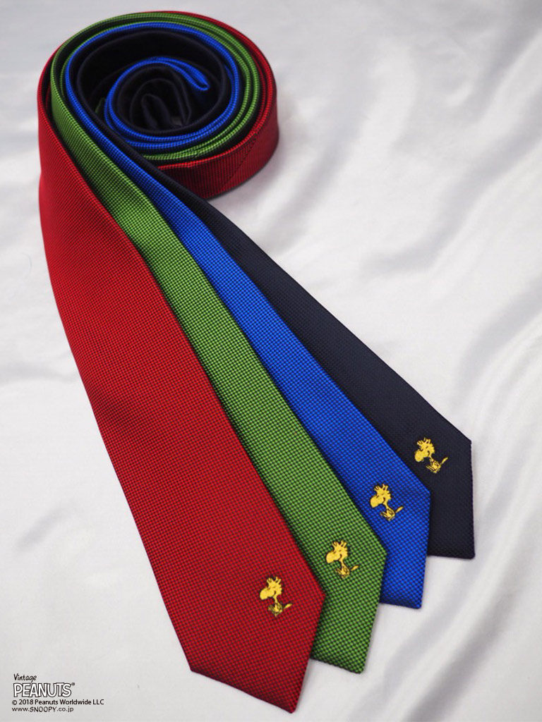 刺繍入りネクタイ ウッドストック