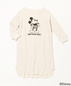 【Disney(ディズニー）】ワッフルワンピース（KIDS)