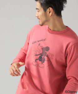 【Disney(ディズニー)】裏起毛スウェットプルオーバー２